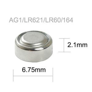 Batteria a Bottone 1,5V LR60 LR621 364 AG1